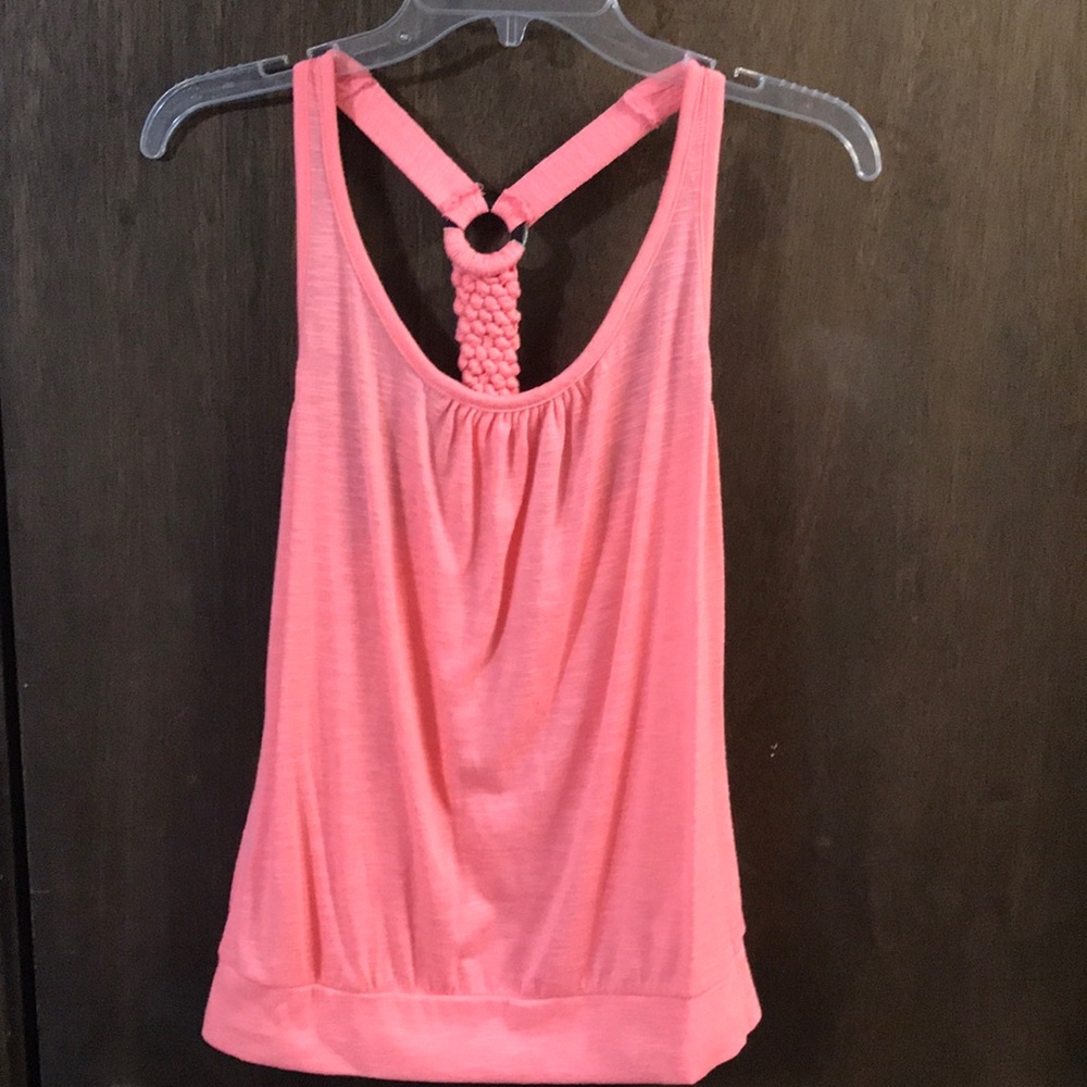 Coral tank top